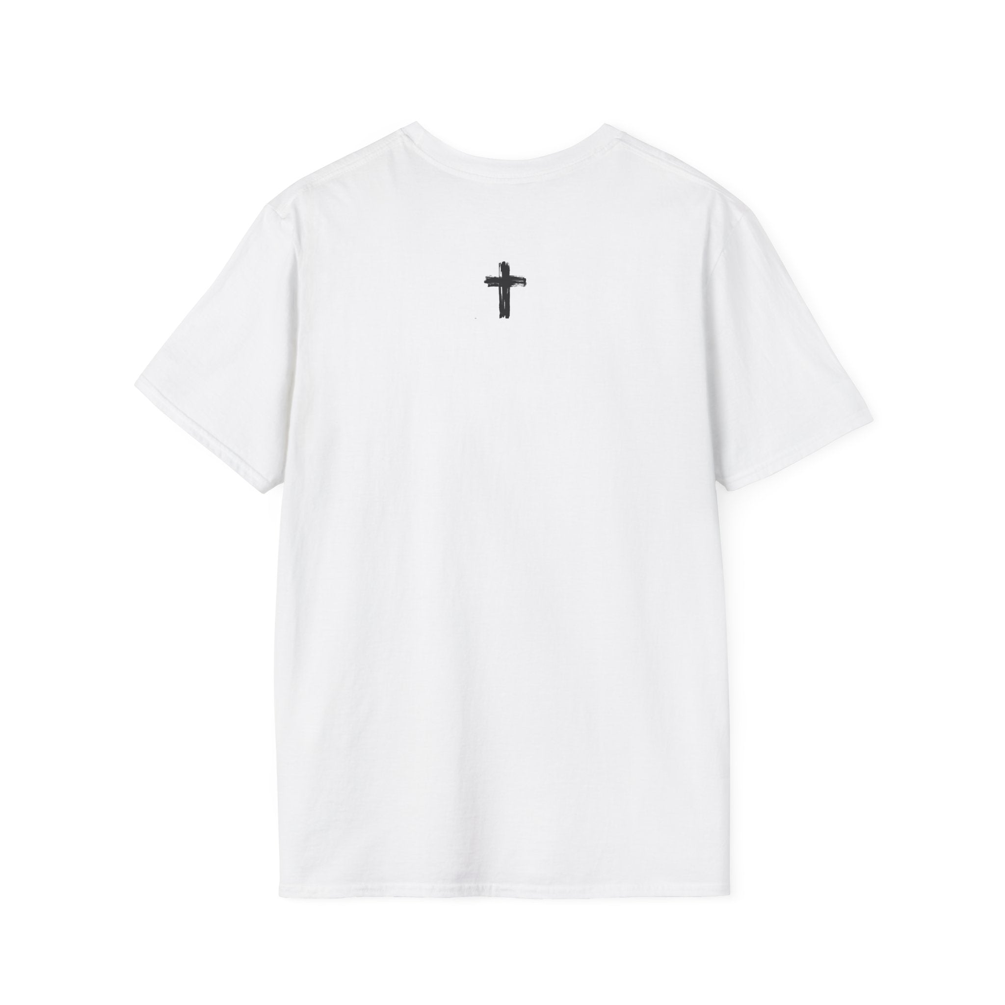 Jesus in Cross - blessed Softstyle T-Shirt