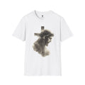 Jesus in Cross - blessed Softstyle T-Shirt