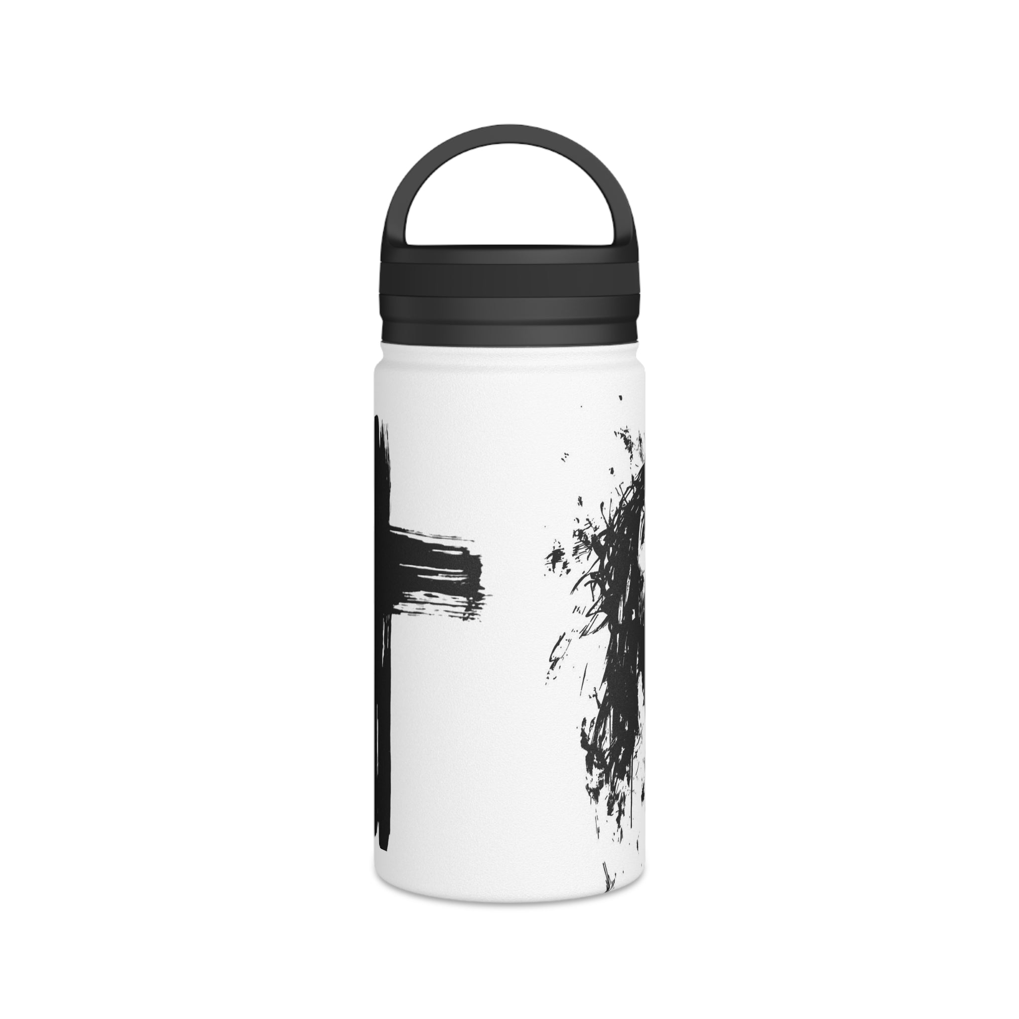 JESUS IS THE LORD - Stainless Steel Water Bottle, Handle Lid