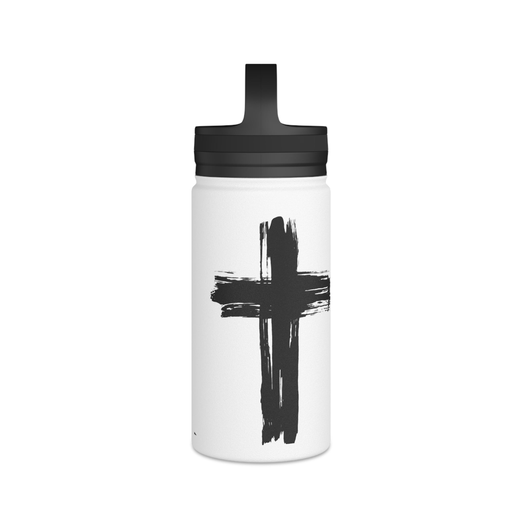 JESUS IS THE LORD - Stainless Steel Water Bottle, Handle Lid